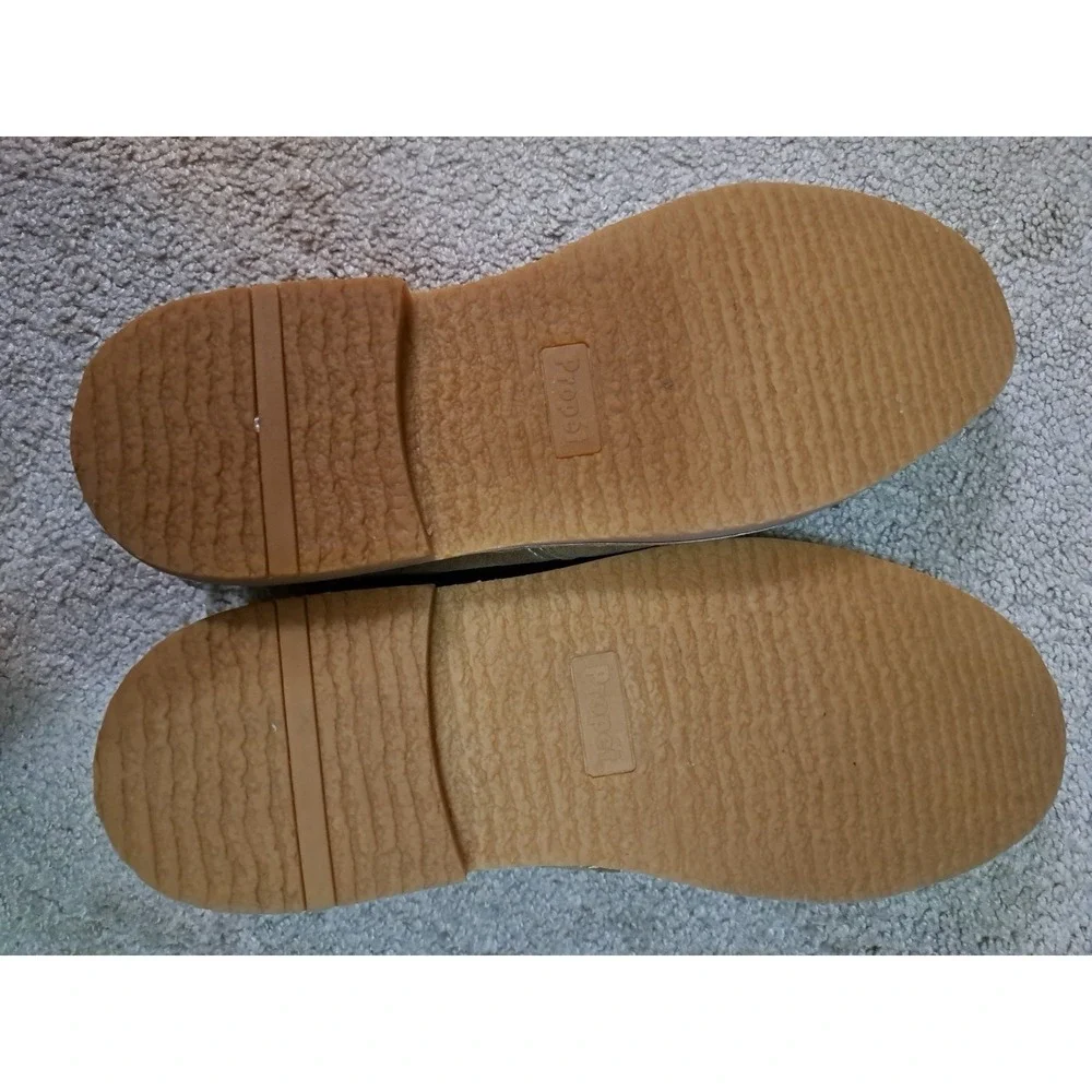 Propet Finn Men's Tan Suede Leather Upper Lining‎ Oxford Shoes 12 M( D) NEW